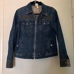 Oilily Vintage Embroidered Jean Jacket